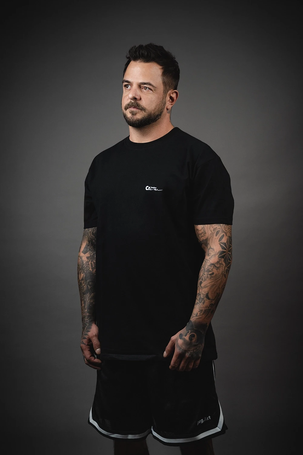 Männer T-Shirt Crew black 2